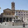 The Basilica of Our Lady in Trastevere