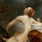 Correggio, Giove e Io, 1532-1533.  Olio su tela, cm 163,5 x 74. Kunsthistorisches Museum di Vienna.