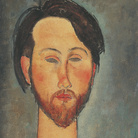 Amedeo Modigliani (Livorno,1884 - Parigi, 1920), Ritratto di Zborowski, 1916