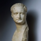 Busto di Domiziano, dall’Esquilino, via Principe Amedeo, Scavi 1898, 90-96 d.C., Marmo pentelico | Courtesy Musei Capitolini, Roma
