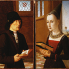 Maestro dei ritratti Baroncelli. Recto: Ritratti di Pierantonio Baroncelli e Maria Bonciani, olio su tavola