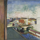 Henri Matisse, Pont Saint-Michel, 1900 ca. Olio su tela, 58x71 cm. Collection Centre Pompidou, Paris Musée national d’art moderne - Centre de création industrielle. Photo : © Centre Pompidou, MNAM- CCI/Philippe Migeat/Dist. RMN-GP © Succession H. Matisse by SIAE 2015