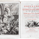 Groffedo ovvero Gerusalemme Liberata di Torquato Tasso, edito da Groppo, 1760-1761. Antiporta di Novelli