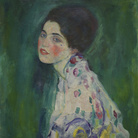 Gustav Klimt, Ritratto di Signora, 1916-1917, Olio su tela, 68 × 55 cm, Piacenza, Galleria d'Arte Moderna Ricci Oddi | Courtesy Galleria d'Arte Moderna Ricci Oddi, Piacenza