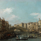 Canaletto, Il Canal Grande con il Ponte di Rialto da sud, Venezia, 1740 circa, Olio su tela, Paris, Institut de France, Musée Jacquemart André | © Culturespaces-Musée Jacquemart-André