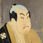 Tōshūsai Sharaku, L'attore Tanimura Torazo nel ruolo di Washizuka Happeiji, Dal dramma Koinyōbō somewake tazuna, 179 Silografia policroma, 50.9 × 35.9 cm | © Courtesy Museo d’Arte Orientale E. Chiossone