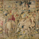 Vendita di Giuseppe, 1549. Disegno e cartone di Agnolo Bronzino. Atelier di Jan Rost. Roma, Presidenza della Repubblica