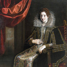 Alessandro Tiarini (Bologna 1577-1668), Ritratto di Ippolita Lambertini Gozzadini, 1611-1620 circa, Olio su tela, 119.5 x 171 cm, Provenienza: Casa d’aste “Dorotheum”, Vienna, 20 ottobre 2015