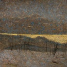 Vittore Grubicy De Dragon, Dopo due giorni di nevicata a Miazzina, 1897-1908, Olio su tela, 36.4 × 38.5 cm, Livorno, Fondazione Livorno