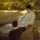 Giuseppe De Nittis, L'amaca, 1884 | Courtesy Raccolta Frugone, Genova