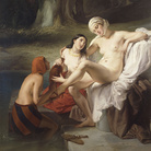 Francesco Hayez, Betsabea al bagno, 1834.