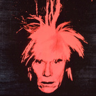 Andy Warhol, Self Portrait (red on black), 1986. Courtesy The Brant Foundation, Greenwich, CT, USA. © The Andy Warhol Foundation for the Visual Arts Inc. by SIAE 2013