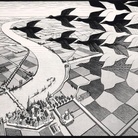 Maurits Cornelis Escher. Escher, Chiostro del Bramante, Roma