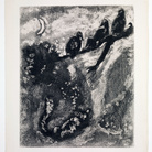 Marc Chagall, La Volpe e i Tacchini, da Le favole, mm 292 x 237