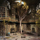 Lori Nix, Library, 2007, Brescia, Galleria Paci Contemporary. Courtesy of Galleria Paci contemporary, Brescia