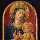 Benozzo Gozzoli, Madonna col Bambino (Madonna del Poggio), Tempera e oro su tavola, 1480 - 85 circa, In deposito al Museo Nazionale di San Matteo, Pisa Calci