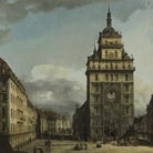 Bernardo Bellotto, La Kreuzkirche, Dresda, 1751-1753 circa, Olio su tela, 187 x 197 cm, San Petersburg, The State Hermitage Museum | © The State Hermitage Museum, San Petersburg, 2016 / Pavel Demidov