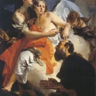 Giambattista Tiepolo, Abramo e gli angeli, 1732, olio su tela, 140x120 cm