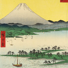 Utagawa Hiroshige, Suruga Miho no Matsubara, 1853 circa, Silografia, 50.9 × 35.9 cm | © Courtesy Museo d’Arte Orientale E. Chiossone