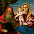 Palma il Vecchio, Madonna col Bambino tra i Santi Gerolamo ed Elena
