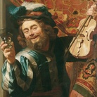 Gerrit van Honthorst, detto Gherardo delle Notti, Violinista Allegro, olio su tela. Amsterdam, Rijksmuseum.