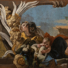 Giambattista Tiepolo, Castigo dei serpenti, Dettaglio, 1732-1734 circa, Olio su Tela, 167 x 1355 cm, Provenienza CChiesa dei Santi Cosma e Damiano, Venezia, Gallerie dell'Accademia | © G.A.VE Archivio fotografico | Foto: © Matteo De Fina | Courtesy Ministero della Cultura - Gallerie dell’Accademia di Venezia