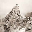 Vittorio Sella, Ultimo picco del Cimon della Pala (San Martino di Castrozza), 26 agosto 1891 | Courtesy Fondazione Sella, Biella