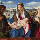 Giovanni Bellini, Madonna col Bambino tra San Giovanni Battista e una Santa (Sacra Conversazione Giovanelli), 1504, Olio su tavola, Gallerie dell'Accademia di Venezia | © Gallerie dell'Accademia, Venezia | Courtesy Ministero della Cultura