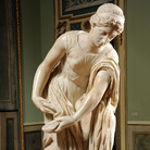 Statua di Psiche, marmo, età imperiale. Musei Capitolini, Palazzo Nuovo, Roma