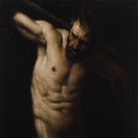 Roberto Ferri, CARONTE, 2017, Olio su tela, 25 x 30 cm | Courtesy of Roberto Ferri e Fondazione Stelline