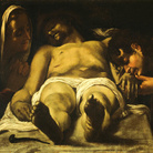 Orazio Borgianni, Compianto sul Cristo morto, 1615, Olio su tela, 77 x 55 cm, Roma, Galleria Spada