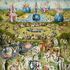 Hieronymus Bosch (Circa 1450 - 1516), Il Giardino delle Delizie, 1500-1505, Olio su legno di quercia, 386 x 220 cm, Madrid, Museo del Prado