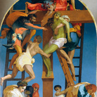 Giambattista di Jacopo detto il Rosso Fiorentino, Deposizione dalla Croce (1521), olio su tavola centinata, cm 341 x 201. Opera della Cattedrale di Volterra