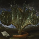 Bartolomeo Bimbi, Stravagante piede di cavolfiore del marchese Capponi, 1707, Olio sul tela | Courtesy Museo di Storia Naturale dell’Università degli studi di Firenze, Museo della natura morta nella Villa Medicea di Poggio a Caiano, 