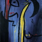 Joan Miró, Senza Titolo, n.d., acrilico su tela, 162,5 x 130,5 cm