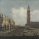 Bernardo Bellotto, La Piazza San Marco, Venezia, 1742-1743, Olio su tela, 136.2 x 232.5 cm,  The Cleveland Museum of Art, Leonard C. Hanna, Jr. Fund | © The Cleveland Museum of Art