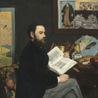 Édouard Manet, Émile Zola, 1868, Olio su tela, 114 x 146 cm, Parigi, Musée d’Orsay | © René-Gabriel Ojéda / RMN-Réunion des Musées Nationaux/ distr. Alinari