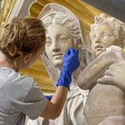 Un bio restauro per la Madonna del Parto di Sansovino