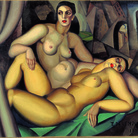 Tamara de Lempicka, Prospettiva (le due amiche), 1923. Olio su tela, 130x160 cm. Ginevra, Association des Amis du Petit Palais © Tamara Art Heritage. Licensed by MMI NYC/ ADAGP Paris/ SIAE Roma 2015