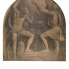Bernardino Luini, Ercole e Atlante, 1517?1520 circa, affresco strappato e trasportato su tela, cm 400 x 385. Milano, Museo d’Arte Antica del Castello Sforzesco, Pinacoteca
