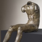 Francesco Messina, Narciso, 1946, statua fusa in bronzo, cm 62x85x34. Galleria d'arte moderna di Palazzo Pitti, donato dall’autore 1963.