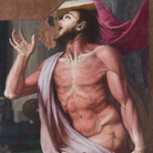 Bronzino (Agnolo di Cosimo), San Bartolomeo, s.d., Olio su tavola, 93.7 x 155.7 x 3.7 cm, Accademia Nazionale di San Luca, Roma