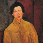 Amedeo Modigliani (Livorno,1884 - Paris, 1920), Chaïm Soutine, 1916, Olio su tela, 65 x 100 cm, Collezione Jonas Netter