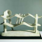 Alberto Giacometti, Femme couchée qui reve, 1929. Bronzo dipinto, 24 x 43 x 13,5 cm. Kunsthaus Zurich Alberto Giacometti-Stiftung, Zurich AGD 1085 © Alberto Giacometti Estate / by SIAE in Italy, 2014