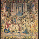 Convito di Giuseppe con i fratelli, 1550-1553. Disegno e cartone di Agnolo Bronzino. Atelier di Nicolas Karcher. Roma, Presidenza della Repubblica