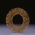 Giovanni Corvaja, Bracciale, Oro giallo e smalto nero, 11 x 3 cm