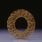 Giovanni Corvaja, Bracciale, Oro giallo e smalto nero, 11 x 3 cm