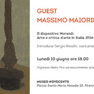 Guest - Massimo Maiorino. Il dispositivo Morandi. Arte e critica d’arte in Italia 1934-2018