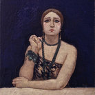Anselmo Bucci, Rosa Rodrigo (La bella), 1923, Olio su tela | Courtesy of Matteo Mapelli - Galleria Antologia, Monza, 2017