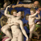 Agnolo Bronzino, Allegoria del trionfo di Venere, 1540-1545, Olio su tavola, 116 x 146 cm, National Gallery, Londra